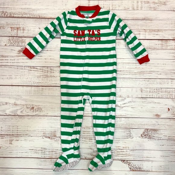 Santa's Helper Holiday PJ Set - Picture 4 of 6